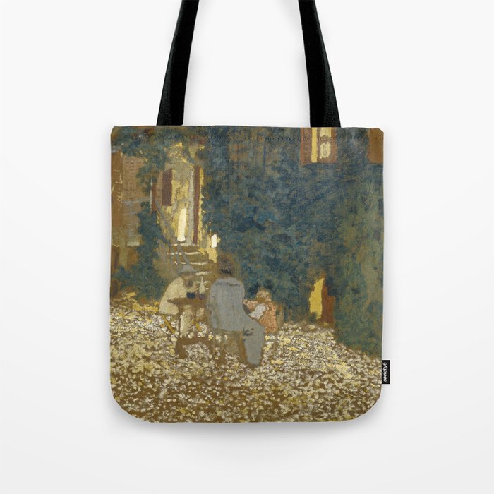 Edouard Vuillard Repast In A Garden Tote Bag