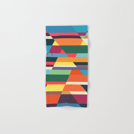 The hills run to infinity Hand & Bath Towel