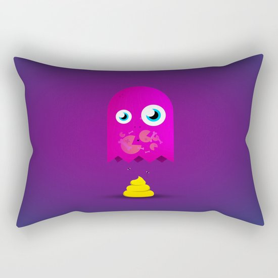 Game Over Pac. Rectangular Pillow