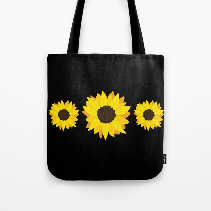 Live By The Sun(flower) Tote Bag