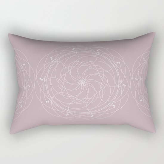 Ornament – Merry Go Round Flower Rectangular Pillow
