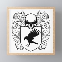 Order of Crow Framed Mini Art Print
