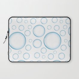 Pattern with Bubbles Laptop Sleeve