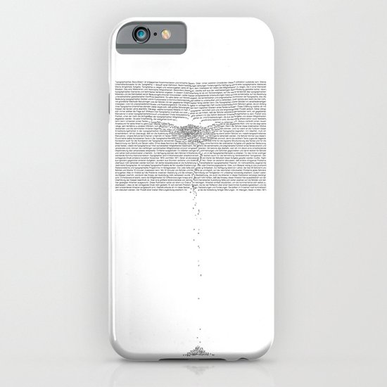 Erosion & Typography 1 iPhone & iPod Case