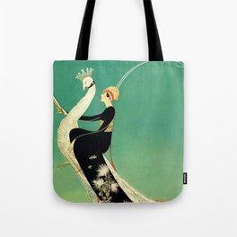 Vintage Magazine Cover - Peacock Tote Bag
