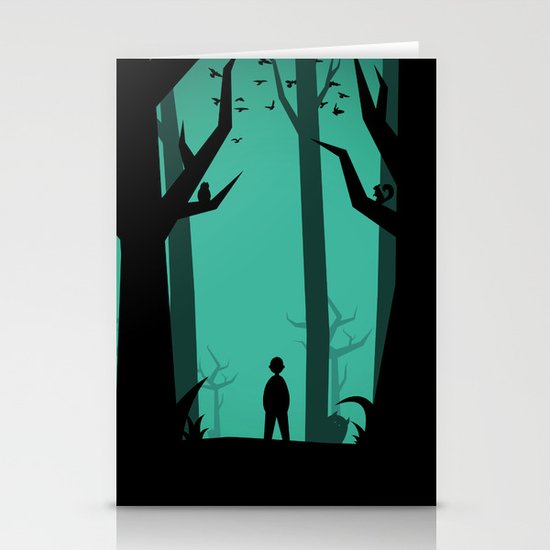 Lost In The Woods Stationery Cards