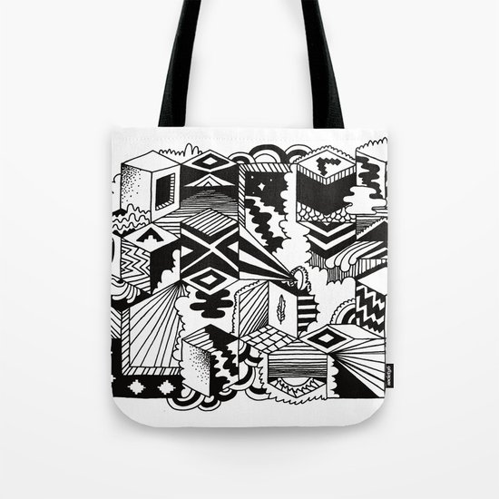 Cube-ular Tote Bag