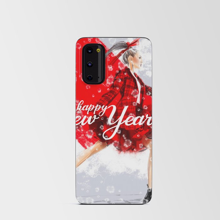 happy new year Android Card Case