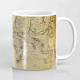 World Map 1814 Coffee Mug