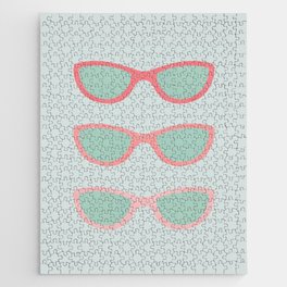 Pink glasses Jigsaw Puzzle