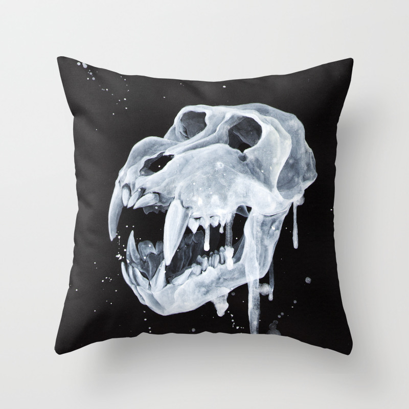 Remains Series Vii Mandrill Skull Throw Pillow By Edwardcao Society6 Remains Series Vii Mandrill Skull Throw Pillow By Edwardcao Society6