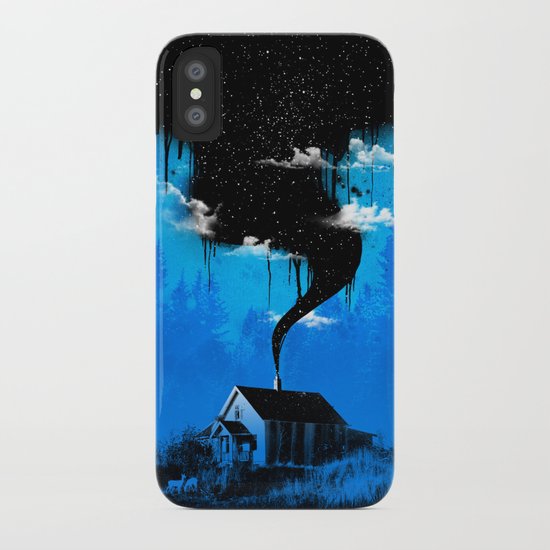 Black Smoke iPhone Case