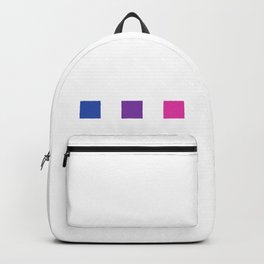 Minimalist Bisexuality Dotted Pride Flag Backpack