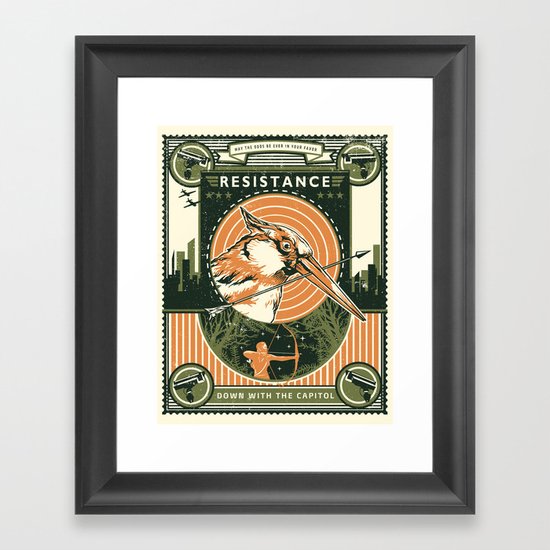 Resistance Framed Art Print