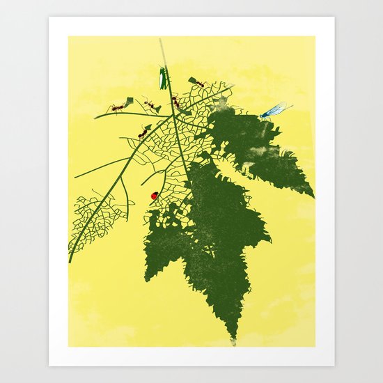 Leaf Art Print