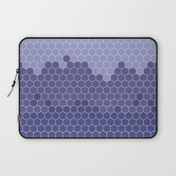 Honeycomb Purple Violet Very Peri Hive Laptop Sleeve