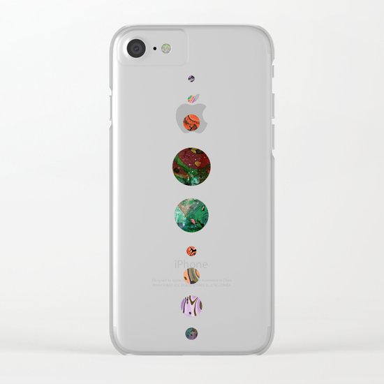 Another solar system Clear iPhone Case