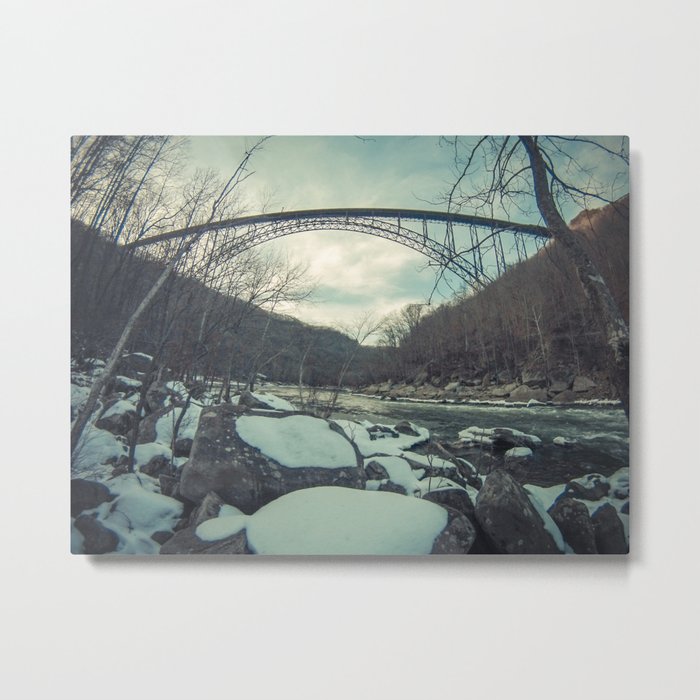 New River Gorge Bridge Metal Print