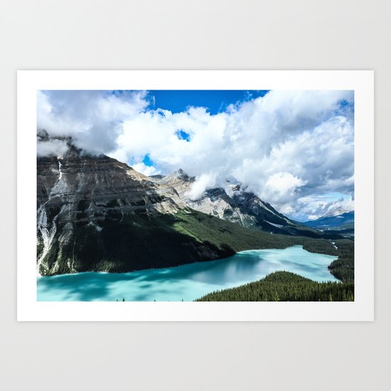 Peyto Lake Art Print