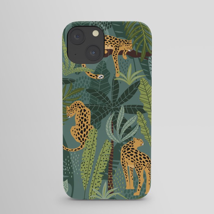 Jungle Leopards iPhone Case
