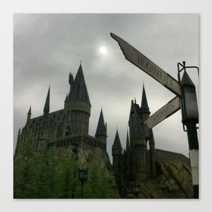 Welcome to Hogwarts Canvas Print