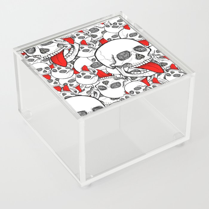 Silly Skulls Acrylic Box