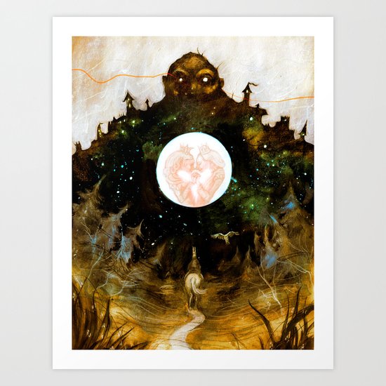 The Heartless Giant Art Print