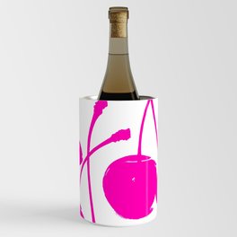 Pink neon Cherry Wine Chiller