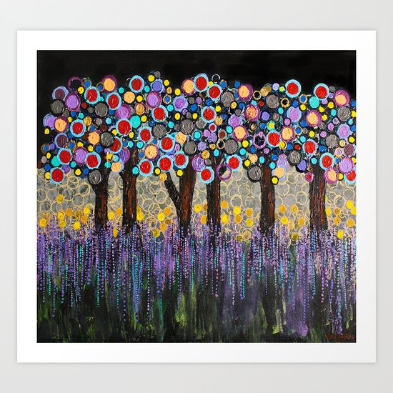 :: When Night Falls :: Art Print