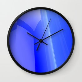 Abstract artistic modern digital graphics 3d design Wall Clock