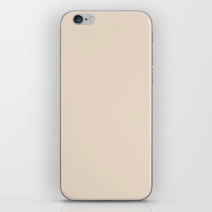 Lace Off White Solid Color Pairs PPG Sandpiper PPG1077-2 - All One Single Shade Hue Colour iPhone Skin