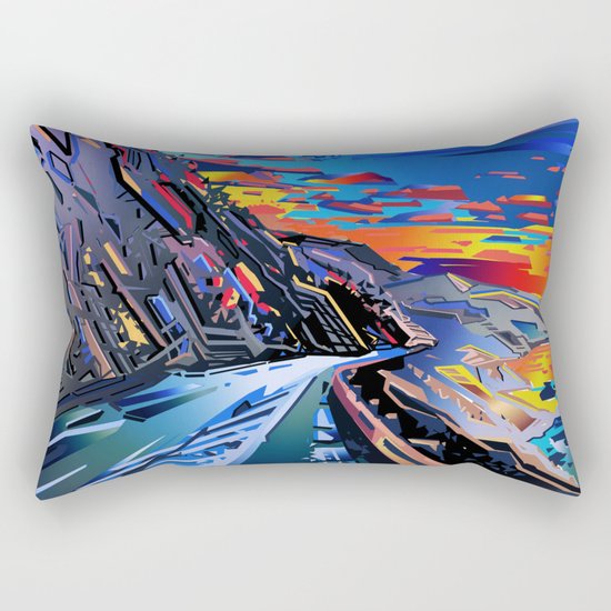 american landscape 8 Rectangular Pillow