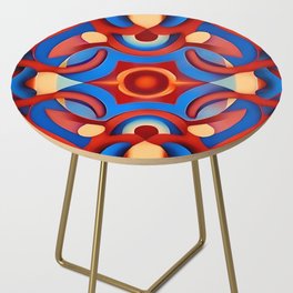Matisse inspired style pattern Side Table