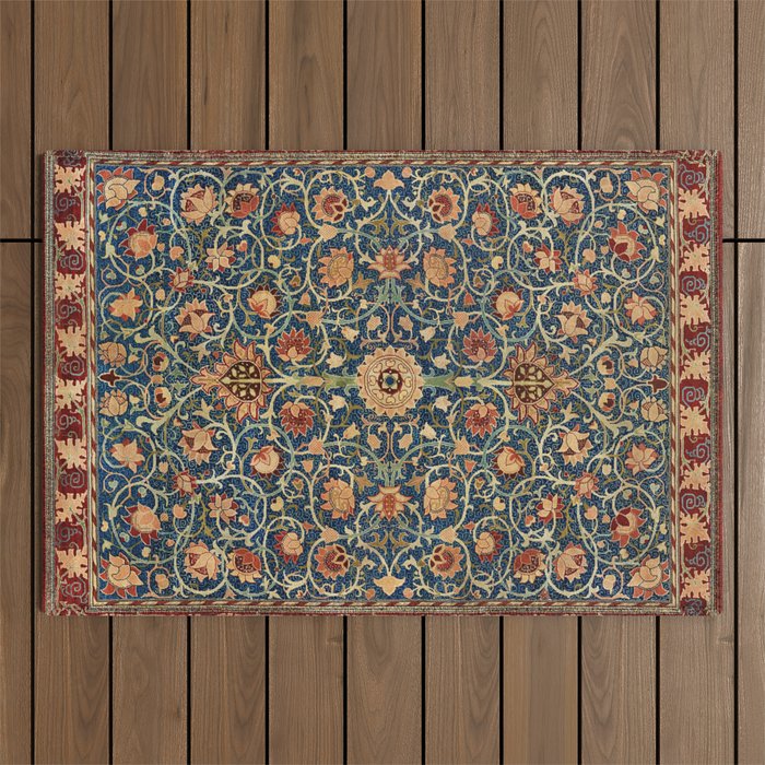 Holland Park Carpet by William Morris (1834-1896) Outdoor Rug