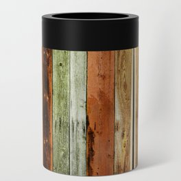 Rustic colored barn-wood Can Cooler
