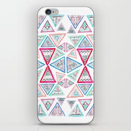 Triangles and Tribal iPhone Skin