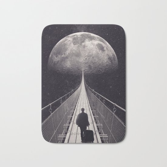 Space Trip Bath Mat