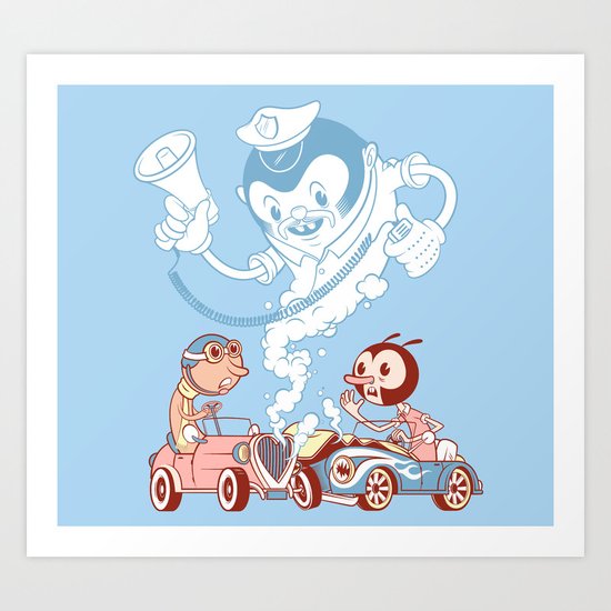 CrashBoomBang Art Print