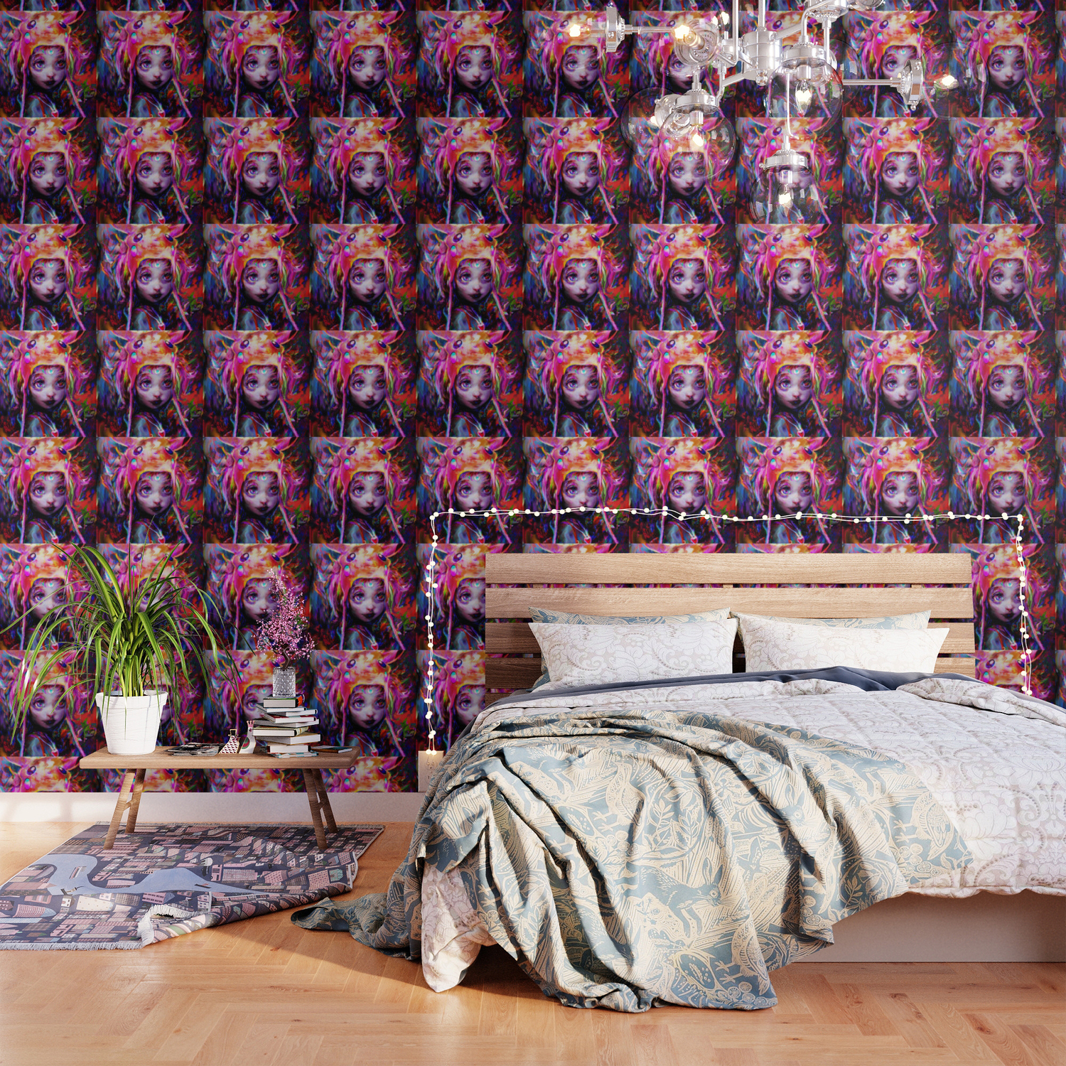 Geek Girl Wallpaper By Ururuty Society6