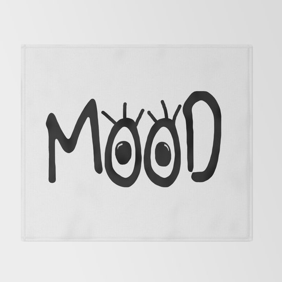 Mood #3 Throw Blanket