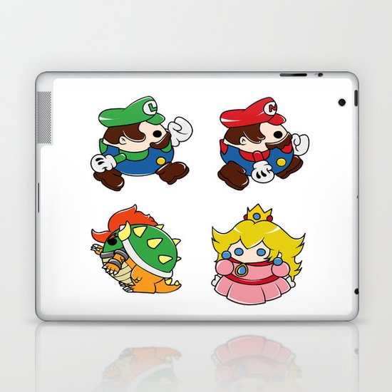 Bubble Mario Laptop & iPad Skin