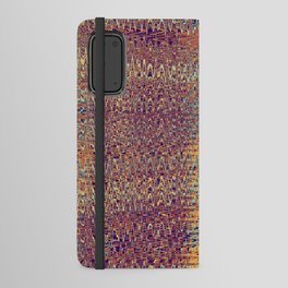 70s Zigzag Pattern Android Wallet Case