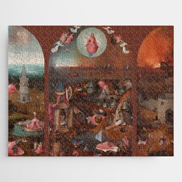 Hieronymus Bosch "The Last Judgment" triptych (Bruges) Jigsaw Puzzle