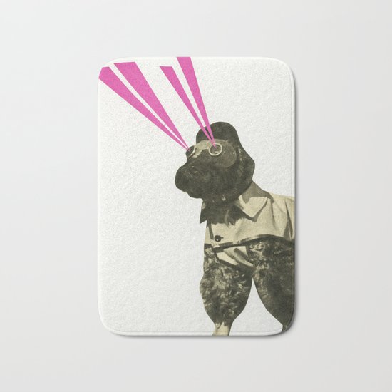 Space Dog Bath Mat