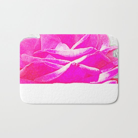 Chalk Rose Bath Mat