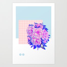 [DIGITAL FLOWERS] Art Print