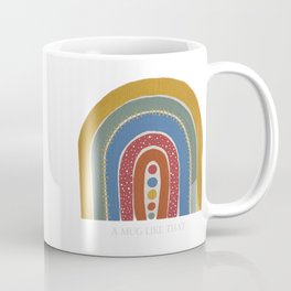 Painted Rainbow Mug Coffee Mug