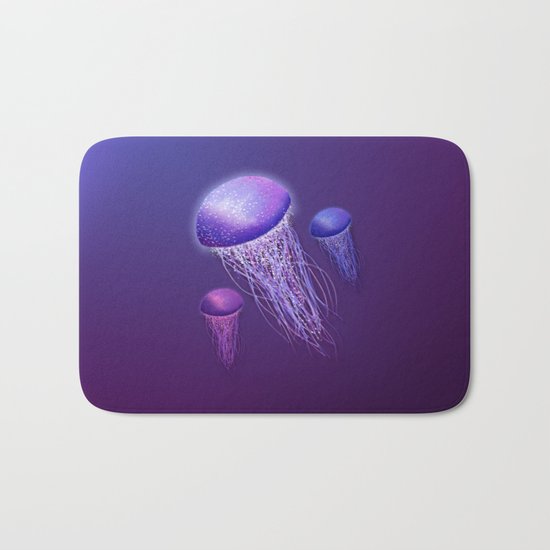 Jellyfish Bath Mat