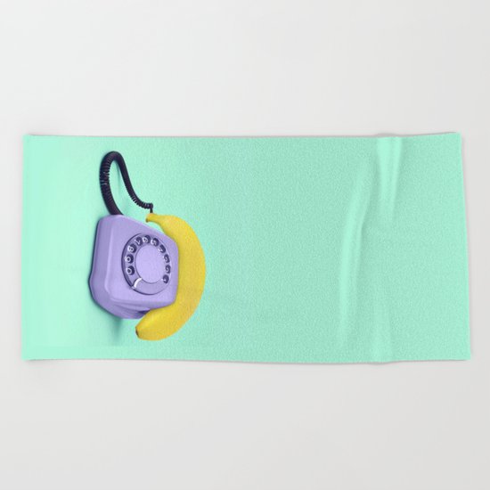 HELLO BANANA Beach Towel