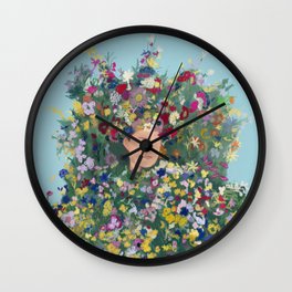 Midsommar May Queen Wall Clock